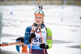 27.01.2024, Brezno-Osrblie, Slovakia (SVK): Ziva Klemencic (SLO) - IBU Open European Championships Biathlon, pursuit women, Brezno-Osrblie (SVK). www.nordicfocus.com. © Reichert/NordicFocus. Every downloaded picture is fee-liable.