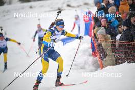 27.01.2024, Brezno-Osrblie, Slovakia (SVK): Stina Nilsson (SWE) - IBU Open European Championships Biathlon, pursuit women, Brezno-Osrblie (SVK). www.nordicfocus.com. © Reichert/NordicFocus. Every downloaded picture is fee-liable.