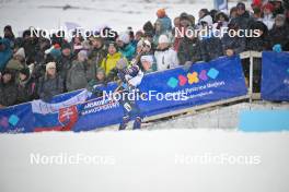 27.01.2024, Brezno-Osrblie, Slovakia (SVK): Oceane Michelon (FRA) - IBU Open European Championships Biathlon, pursuit women, Brezno-Osrblie (SVK). www.nordicfocus.com. © Reichert/NordicFocus. Every downloaded picture is fee-liable.
