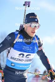 26.01.2024, Brezno-Osrblie, Slovakia (SVK): David Zingerle (ITA) - IBU Open European Championships Biathlon, sprint men, Brezno-Osrblie (SVK). www.nordicfocus.com. © Reichert/NordicFocus. Every downloaded picture is fee-liable.