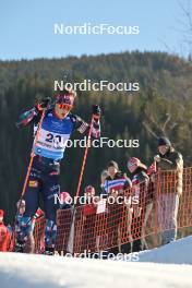 26.01.2024, Brezno-Osrblie, Slovakia (SVK): Vebjoern Soerum (NOR) - IBU Open European Championships Biathlon, sprint men, Brezno-Osrblie (SVK). www.nordicfocus.com. © Reichert/NordicFocus. Every downloaded picture is fee-liable.