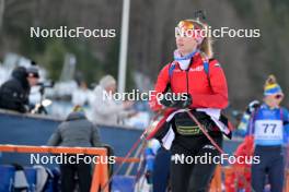 26.01.2024, Brezno-Osrblie, Slovakia (SVK): Anika Kozica (CRO) - IBU Open European Championships Biathlon, sprint women, Brezno-Osrblie (SVK). www.nordicfocus.com. © Reichert/NordicFocus. Every downloaded picture is fee-liable.