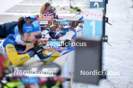 26.01.2024, Brezno-Osrblie, Slovakia (SVK): Jenny Enodd (NOR) - IBU Open European Championships Biathlon, sprint women, Brezno-Osrblie (SVK). www.nordicfocus.com. © Reichert/NordicFocus. Every downloaded picture is fee-liable.
