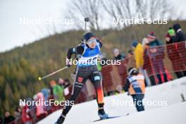 26.01.2024, Brezno-Osrblie, Slovakia (SVK): Stefanie Scherer (GER) - IBU Open European Championships Biathlon, sprint women, Brezno-Osrblie (SVK). www.nordicfocus.com. © Reichert/NordicFocus. Every downloaded picture is fee-liable.