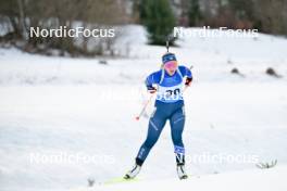 26.01.2024, Brezno-Osrblie, Slovakia (SVK): Chloe Levins (USA) - IBU Open European Championships Biathlon, sprint women, Brezno-Osrblie (SVK). www.nordicfocus.com. © Reichert/NordicFocus. Every downloaded picture is fee-liable.