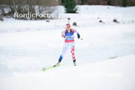 26.01.2024, Brezno-Osrblie, Slovakia (SVK): Anika Kozica (CRO) - IBU Open European Championships Biathlon, sprint women, Brezno-Osrblie (SVK). www.nordicfocus.com. © Reichert/NordicFocus. Every downloaded picture is fee-liable.