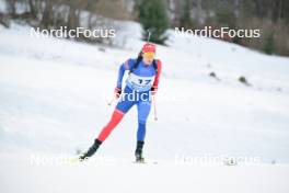 26.01.2024, Brezno-Osrblie, Slovakia (SVK): Maria Remenova (SVK) - IBU Open European Championships Biathlon, sprint women, Brezno-Osrblie (SVK). www.nordicfocus.com. © Reichert/NordicFocus. Every downloaded picture is fee-liable.