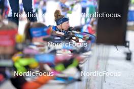 26.01.2024, Brezno-Osrblie, Slovakia (SVK): Sara Scattolo (ITA) - IBU Open European Championships Biathlon, sprint women, Brezno-Osrblie (SVK). www.nordicfocus.com. © Reichert/NordicFocus. Every downloaded picture is fee-liable.