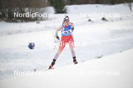 26.01.2024, Brezno-Osrblie, Slovakia (SVK): Flurina Volken (SUI) - IBU Open European Championships Biathlon, sprint women, Brezno-Osrblie (SVK). www.nordicfocus.com. © Reichert/NordicFocus. Every downloaded picture is fee-liable.