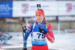26.01.2024, Brezno-Osrblie, Slovakia (SVK): Anastasiya Kuzmina (SVK) - IBU Open European Championships Biathlon, sprint women, Brezno-Osrblie (SVK). www.nordicfocus.com. © Reichert/NordicFocus. Every downloaded picture is fee-liable.