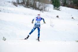 26.01.2024, Brezno-Osrblie, Slovakia (SVK): Heidi Kuuttinen (FIN) - IBU Open European Championships Biathlon, sprint women, Brezno-Osrblie (SVK). www.nordicfocus.com. © Reichert/NordicFocus. Every downloaded picture is fee-liable.