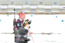 25.01.2024, Brezno-Osrblie, Slovakia (SVK): Linus Kesper (GER) - IBU Open European Championships Biathlon, training, Brezno-Osrblie (SVK). www.nordicfocus.com. © Reichert/NordicFocus. Every downloaded picture is fee-liable.
