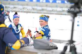 23.01.2024, Brezno-Osrblie, Slovakia (SVK): Sara Andersson (SWE) - IBU Open European Championships Biathlon, training, Brezno-Osrblie (SVK). www.nordicfocus.com. © Reichert/NordicFocus. Every downloaded picture is fee-liable.