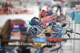 25.01.2024, Brezno-Osrblie, Slovakia (SVK): Jenny Enodd (NOR) - IBU Open European Championships Biathlon, training, Brezno-Osrblie (SVK). www.nordicfocus.com. © Reichert/NordicFocus. Every downloaded picture is fee-liable.