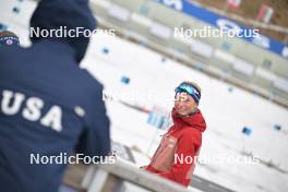 25.01.2024, Brezno-Osrblie, Slovakia (SVK): Tara Geraghty-Moats (USA) - IBU Open European Championships Biathlon, training, Brezno-Osrblie (SVK). www.nordicfocus.com. © Reichert/NordicFocus. Every downloaded picture is fee-liable.