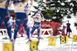22.03.2024, Meribel, France (FRA): Ambroise Meunier (FRA) - French Championships biathlon, mass, Meribel (FRA). www.nordicfocus.com. © Thibaut/NordicFocus. Every downloaded picture is fee-liable.