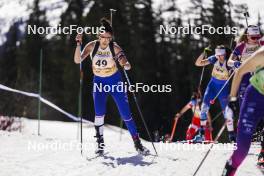 22.03.2024, Meribel, France (FRA): Charlotte Giunta (FRA) - French Championships biathlon, mass, Meribel (FRA). www.nordicfocus.com. © Thibaut/NordicFocus. Every downloaded picture is fee-liable.