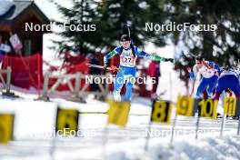 22.03.2024, Meribel, France (FRA): Sacha Mazzilli--Riaboff (FRA) - French Championships biathlon, mass, Meribel (FRA). www.nordicfocus.com. © Thibaut/NordicFocus. Every downloaded picture is fee-liable.