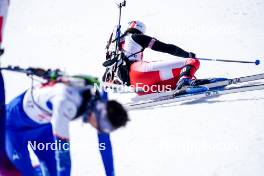 22.03.2024, Meribel, France (FRA): Paul Cartier (FRA) - French Championships biathlon, mass, Meribel (FRA). www.nordicfocus.com. © Thibaut/NordicFocus. Every downloaded picture is fee-liable.