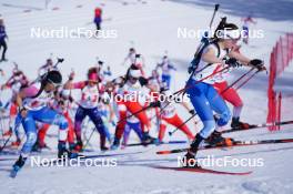22.03.2024, Meribel, France (FRA): Juliette Oliva (FRA) - French Championships biathlon, mass, Meribel (FRA). www.nordicfocus.com. © Thibaut/NordicFocus. Every downloaded picture is fee-liable.