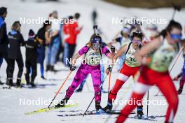 22.03.2024, Meribel, France (FRA): Chloe Bened (FRA) - French Championships biathlon, mass, Meribel (FRA). www.nordicfocus.com. © Thibaut/NordicFocus. Every downloaded picture is fee-liable.