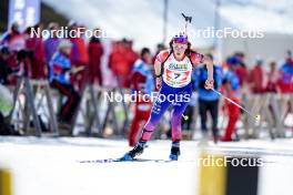 22.03.2024, Meribel, France (FRA): Fiona Laurent (FRA) - French Championships biathlon, mass, Meribel (FRA). www.nordicfocus.com. © Thibaut/NordicFocus. Every downloaded picture is fee-liable.