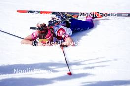 22.03.2024, Meribel, France (FRA): Rose Marguet (FRA) - French Championships biathlon, mass, Meribel (FRA). www.nordicfocus.com. © Thibaut/NordicFocus. Every downloaded picture is fee-liable.