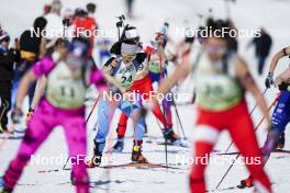 22.03.2024, Meribel, France (FRA): Caroline Lebay (FRA) - French Championships biathlon, mass, Meribel (FRA). www.nordicfocus.com. © Thibaut/NordicFocus. Every downloaded picture is fee-liable.