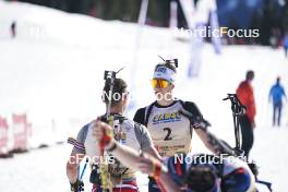22.03.2024, Meribel, France (FRA): Eric Perrot (FRA) - French Championships biathlon, mass, Meribel (FRA). www.nordicfocus.com. © Thibaut/NordicFocus. Every downloaded picture is fee-liable.