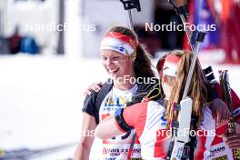 22.03.2024, Meribel, France (FRA): Jeanne Dautheville (FRA) - French Championships biathlon, mass, Meribel (FRA). www.nordicfocus.com. © Thibaut/NordicFocus. Every downloaded picture is fee-liable.