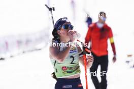 22.03.2024, Meribel, France (FRA): Julia Simon (FRA) - French Championships biathlon, mass, Meribel (FRA). www.nordicfocus.com. © Thibaut/NordicFocus. Every downloaded picture is fee-liable.