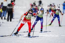 22.03.2024, Meribel, France (FRA): Eva Laine (FRA) - French Championships biathlon, mass, Meribel (FRA). www.nordicfocus.com. © Thibaut/NordicFocus. Every downloaded picture is fee-liable.