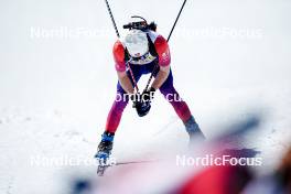 22.03.2024, Meribel, France (FRA): Augustin Remonnay (FRA) - French Championships biathlon, mass, Meribel (FRA). www.nordicfocus.com. © Thibaut/NordicFocus. Every downloaded picture is fee-liable.