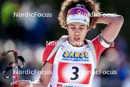 22.03.2024, Meribel, France (FRA): Matilda Dodos (FRA) - French Championships biathlon, mass, Meribel (FRA). www.nordicfocus.com. © Thibaut/NordicFocus. Every downloaded picture is fee-liable.
