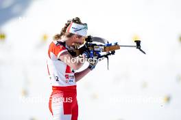 22.03.2024, Meribel, France (FRA): Rosalie Odile (FRA) - French Championships biathlon, mass, Meribel (FRA). www.nordicfocus.com. © Thibaut/NordicFocus. Every downloaded picture is fee-liable.