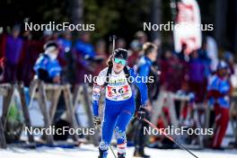 22.03.2024, Meribel, France (FRA): Emma Gachet (FRA) - French Championships biathlon, mass, Meribel (FRA). www.nordicfocus.com. © Thibaut/NordicFocus. Every downloaded picture is fee-liable.