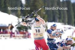 22.03.2024, Meribel, France (FRA): Mathieu Garcia (FRA) - French Championships biathlon, mass, Meribel (FRA). www.nordicfocus.com. © Thibaut/NordicFocus. Every downloaded picture is fee-liable.