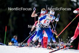 22.03.2024, Meribel, France (FRA): Marius Thiriat (FRA) - French Championships biathlon, mass, Meribel (FRA). www.nordicfocus.com. © Thibaut/NordicFocus. Every downloaded picture is fee-liable.