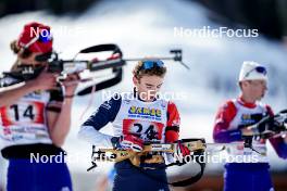 22.03.2024, Meribel, France (FRA): Martin Prod'Homme (FRA) - French Championships biathlon, mass, Meribel (FRA). www.nordicfocus.com. © Thibaut/NordicFocus. Every downloaded picture is fee-liable.