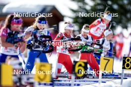 22.03.2024, Meribel, France (FRA): Lena Brun (FRA) - French Championships biathlon, mass, Meribel (FRA). www.nordicfocus.com. © Thibaut/NordicFocus. Every downloaded picture is fee-liable.