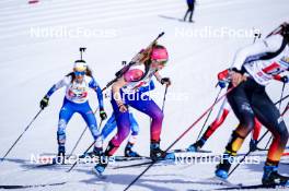 22.03.2024, Meribel, France (FRA): Elsa Bouillet (FRA) - French Championships biathlon, mass, Meribel (FRA). www.nordicfocus.com. © Thibaut/NordicFocus. Every downloaded picture is fee-liable.