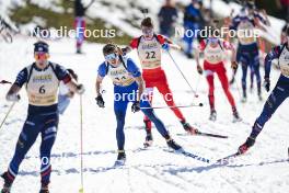 22.03.2024, Meribel, France (FRA): Axel Garnier (FRA) - French Championships biathlon, mass, Meribel (FRA). www.nordicfocus.com. © Thibaut/NordicFocus. Every downloaded picture is fee-liable.