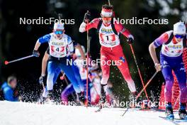 22.03.2024, Meribel, France (FRA): Nans Madelenat (FRA) - French Championships biathlon, mass, Meribel (FRA). www.nordicfocus.com. © Thibaut/NordicFocus. Every downloaded picture is fee-liable.