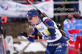 23.03.2024, Meribel, France (FRA): Julia Simon (FRA) - French Championships biathlon, relay, Meribel (FRA). www.nordicfocus.com. © Thibaut/NordicFocus. Every downloaded picture is fee-liable.