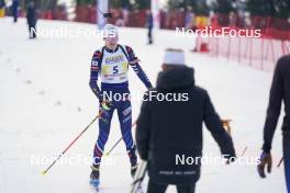 23.03.2024, Meribel, France (FRA): Valentin Lejeune (FRA) - French Championships biathlon, relay, Meribel (FRA). www.nordicfocus.com. © Thibaut/NordicFocus. Every downloaded picture is fee-liable.