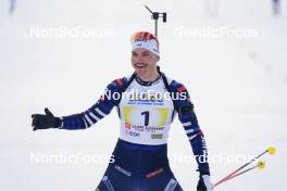 23.03.2024, Meribel, France (FRA): Emilien Jacquelin (FRA) - French Championships biathlon, relay, Meribel (FRA). www.nordicfocus.com. © Thibaut/NordicFocus. Every downloaded picture is fee-liable.