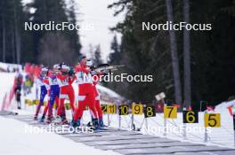 23.03.2024, Meribel, France (FRA): Namou Candau Armand (FRA) - French Championships biathlon, relay, Meribel (FRA). www.nordicfocus.com. © Thibaut/NordicFocus. Every downloaded picture is fee-liable.