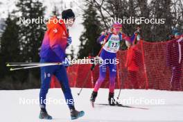 23.03.2024, Meribel, France (FRA): Stecy Rufenacht (FRA) - French Championships biathlon, relay, Meribel (FRA). www.nordicfocus.com. © Thibaut/NordicFocus. Every downloaded picture is fee-liable.
