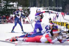 23.03.2024, Meribel, France (FRA): Jeanne Richard (FRA) - French Championships biathlon, relay, Meribel (FRA). www.nordicfocus.com. © Thibaut/NordicFocus. Every downloaded picture is fee-liable.