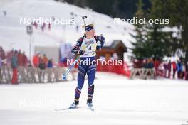 23.03.2024, Meribel, France (FRA): Sophie Chauveau (FRA) - French Championships biathlon, relay, Meribel (FRA). www.nordicfocus.com. © Thibaut/NordicFocus. Every downloaded picture is fee-liable.